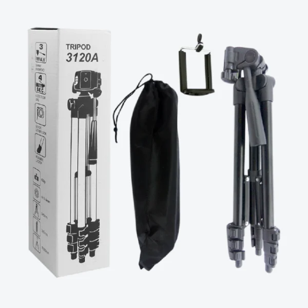 3120A Low Quality 3120A Low Quality Lightweight Camera Tripod Stand with Adjustable Height