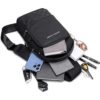 Arctic Hunter Men's Waterproof Chest Sling Bag with USB Charging Port
