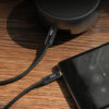 PZX 1501 3.5mm Male to Male AUX Audio Cable for Phone, Car & Speakers