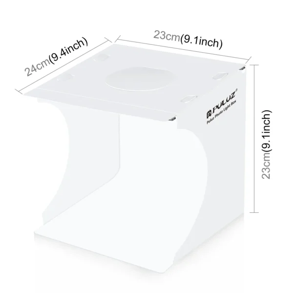 a673132b-9e53-4d7d-988c-f3521ddd8784 PULUZ Portable LED Photo Studio Box 23cm with 2 LED Lights