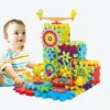 block kids toys 1 99PCS Music & Light Building Blocks Set.