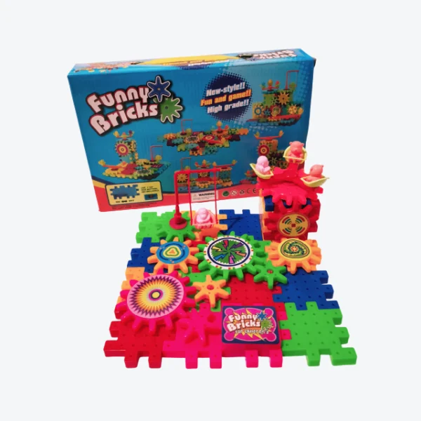 Funny Bricks 53 Piece Color & Shape Building Set