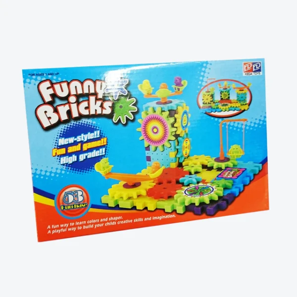 Funny Bricks 53 Piece Color & Shape Building Set